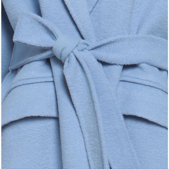 Maje Coat in Blue Size S New - Picture 10 of 10